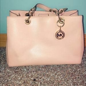 Michael Kors pink handbag